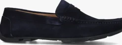 donkerblauwe stefano lauran loafers 2500