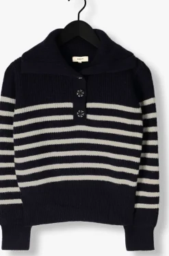 donkerblauwe suncoo trui patski