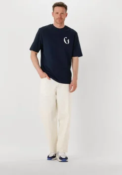 donkerblauwe the goodpeople t-shirt ton