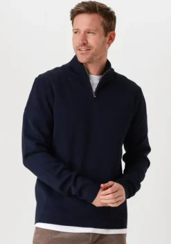 donkerblauwe the goodpeople trui kamark