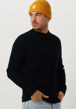 donkerblauwe the goodpeople trui kapie