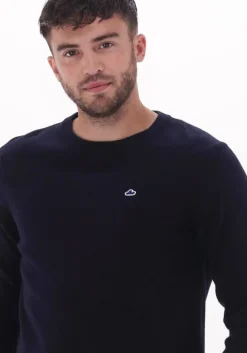 donkerblauwe the goodpeople trui knox