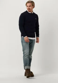 donkerblauwe the goodpeople trui knox