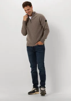 donkerblauwe tommy hilfiger slim fit jeans slim bleecker pstr tino ind