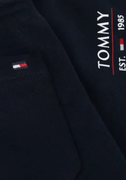 donkerblauwe tommy hilfiger korte broek tommy flag hilfiger sweatshort