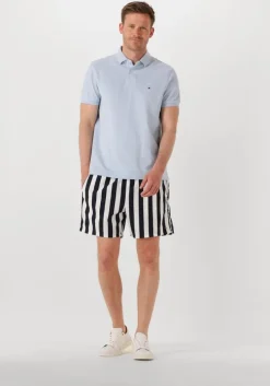 donkerblauwe tommy hilfiger zwembroeken medium drawstring print