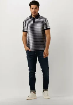 donkerblauwe tommy hilfiger polo 1985 regular polo