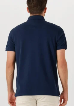 donkerblauwe tommy hilfiger polo 1985 regular polo