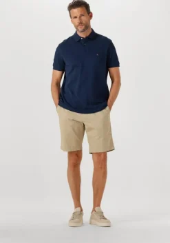 donkerblauwe tommy hilfiger polo 1985 regular polo