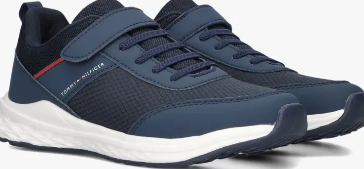 donkerblauwe tommy hilfiger lage sneakers 34115