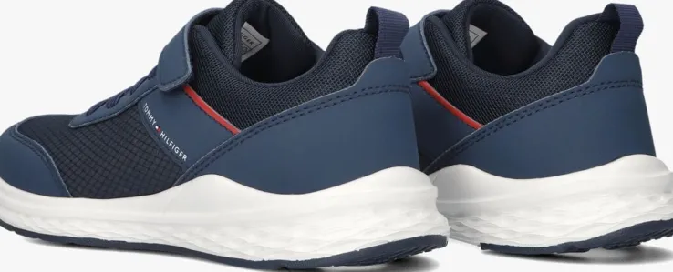 donkerblauwe tommy hilfiger lage sneakers 34115