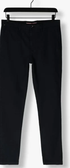donkerblauwe tommy hilfiger chino chino bleecker structure gmd