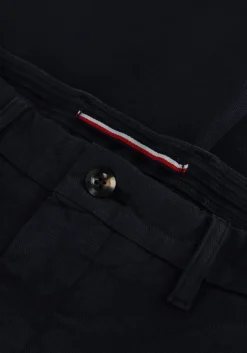 donkerblauwe tommy hilfiger chino chino bleecker structure gmd