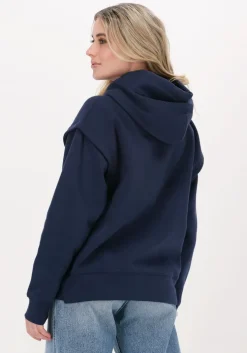 donkerblauwe tommy jeans trui tjw rlxd college tiger 1 hoodie