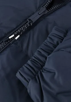 donkerblauwe tommy jeans parka's tjm essential down parka