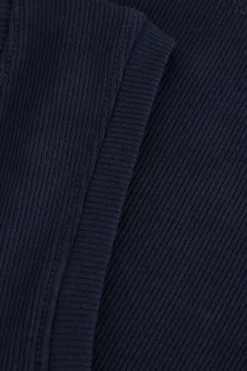 donkerblauwe tommy jeans top tjw essential rib tank ext