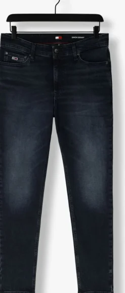 donkerblauwe tommy jeans skinny jeans simon skny ch1263