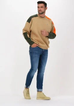 donkerblauwe tommy jeans skinny jeans simon skny dyjmb