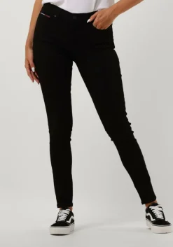 donkerblauwe tommy jeans skinny jeans nora mr skny stbks
