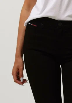 donkerblauwe tommy jeans skinny jeans nora mr skny stbks