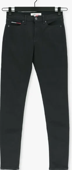 donkerblauwe tommy jeans skinny jeans nora mr skny stbks