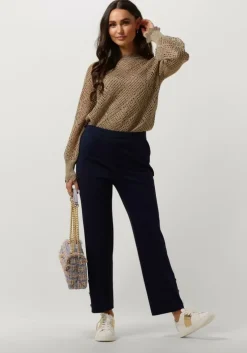 donkerblauwe twinset milano pantalon 241tp2273