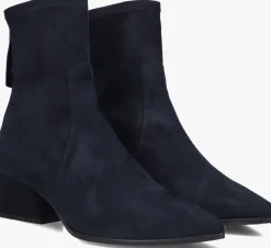 donkerblauwe unisa enkellaarsjes jake