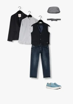 donkerblauwe vingino gilet nesaio