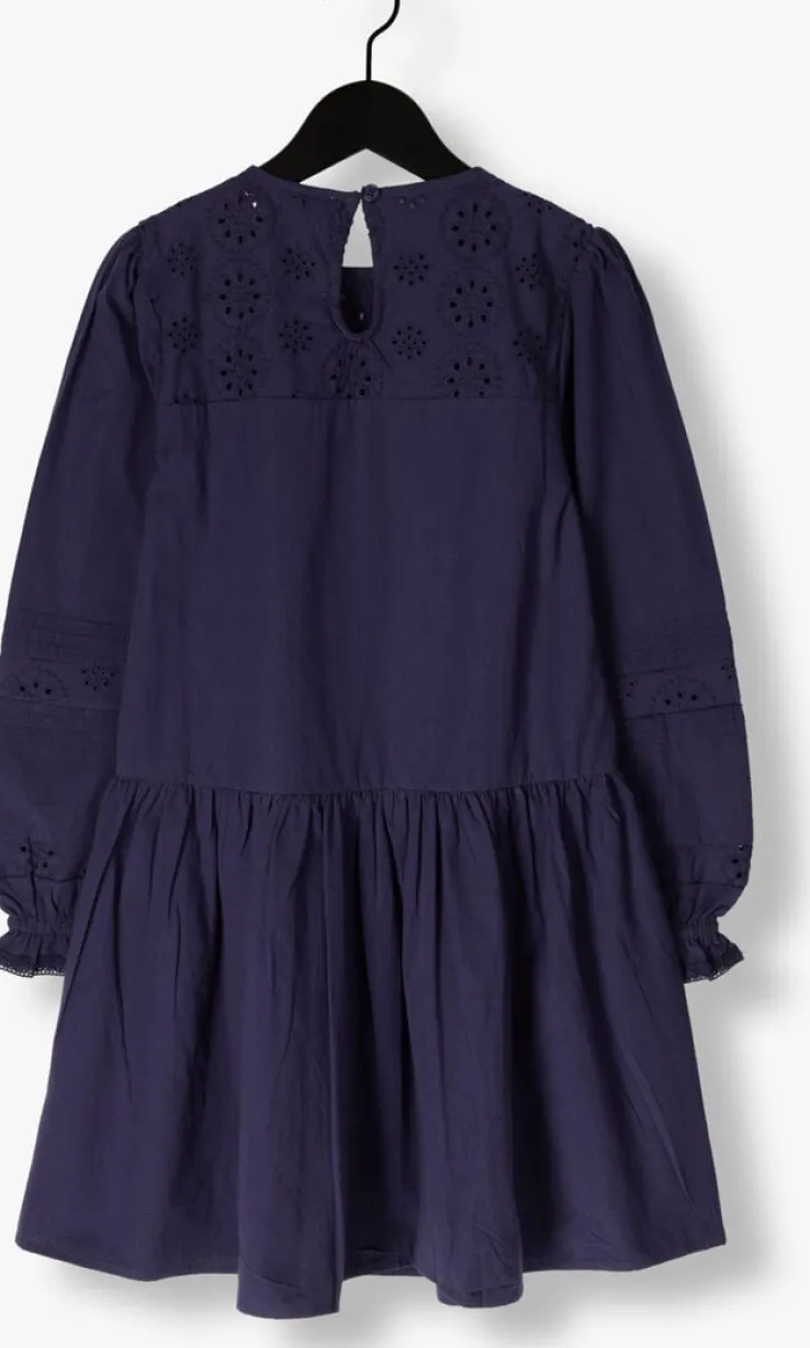 donkerblauwe vingino mini jurk parola