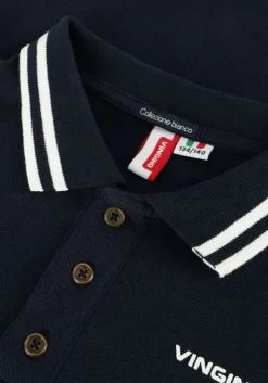 donkerblauwe vingino polo kep