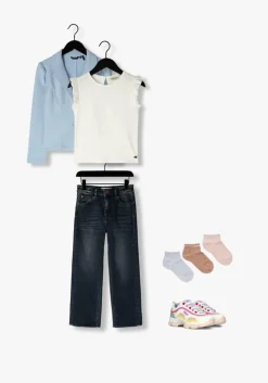 donkerblauwe vingino straight leg jeans cato