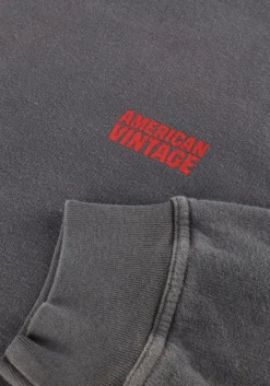 donkergrijze american vintage sweater plizzy