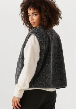 donkergrijze american vintage gilet hoktown