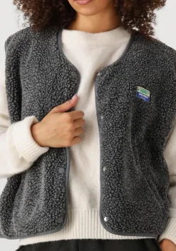 donkergrijze american vintage gilet hoktown