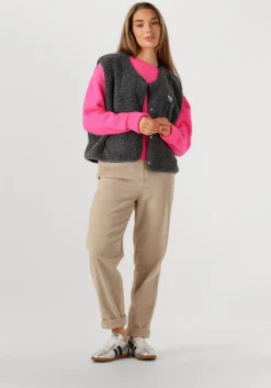 donkergrijze american vintage gilet hoktown