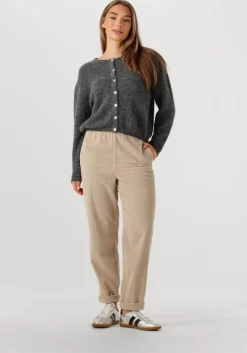 donkergrijze american vintage vest vitow cardigan