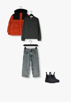 donkergrijze ammehoela sweater rocky