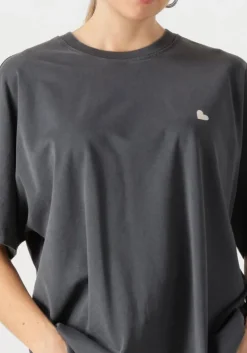 donkergrijze catwalk junkie t-shirt oversized graphic tshirt