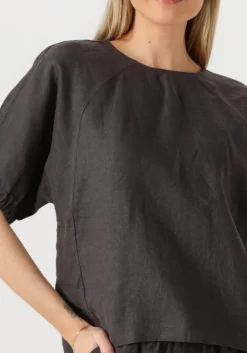 donkergrijze circle of trust t-shirt belle top