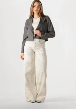 donkergrijze co'couture blazer liane blazer