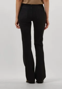 donkergrijze drykorn flared jeans far