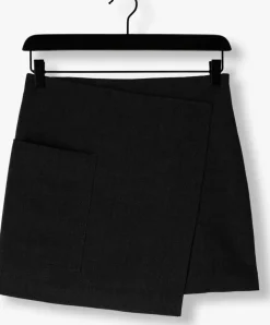 donkergrijze edited minirok peggy skirt