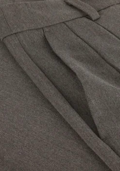 donkergrijze msch copenhagen pantalon mschhenrika hw pants