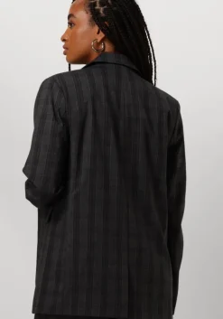 donkergrijze msch copenhagen blazer mschcalile loose blazer