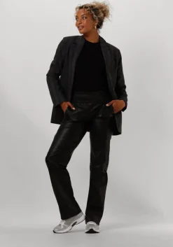 donkergrijze msch copenhagen blazer mschcalile loose blazer