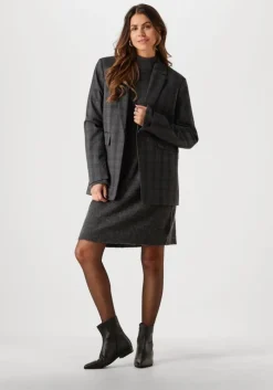 donkergrijze msch copenhagen blazer mschcalile loose blazer