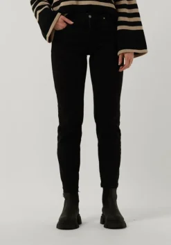 donkergrijze my essential wardrobe straight leg jeans elly 104 high straight y