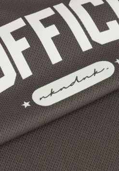 donkergrijze nik & nik t-shirt officials oversized t-shirt