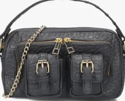 donkergrijze núnoo schoudertas helena buckle new zealand