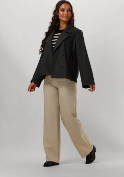 donkergrijze object jack objkeily short jacket